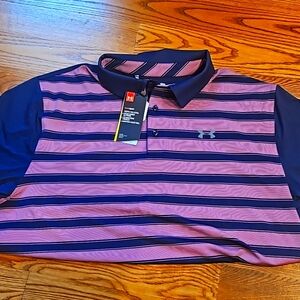 Mens Under Armour golf shirt